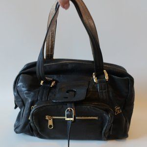 🏵🌟SEE BY CHLOE BLACK LEATHER HANDBAG